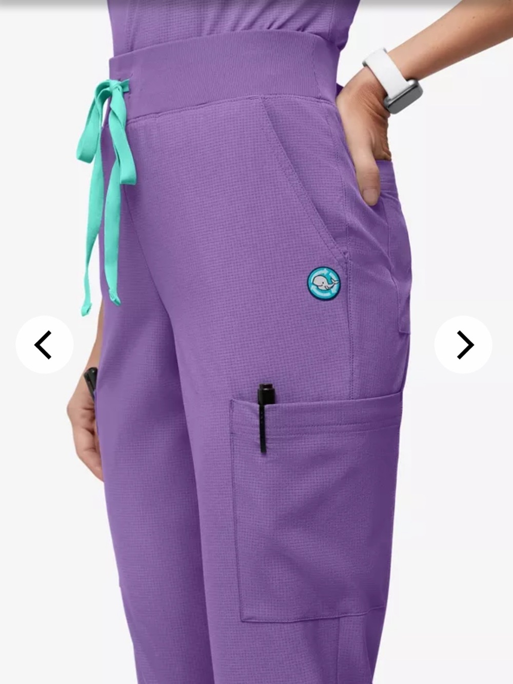 women’s scrub pants - Picture 2 of 5